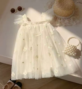 Whimsical Butterfly Fairy Tulle Birthday Dress - Fox Baby & Co