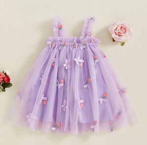 Aurora Fairy Tulle Birthday Dress - Lilac - Fox Baby & Co