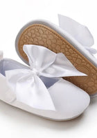 Load image into Gallery viewer, My First Baby Big Bow White Shoes - Fox Baby &amp; Co
