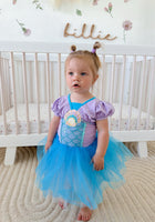 Load image into Gallery viewer, Mermaid Princess Birthday Tutu - Fox Baby &amp; Co
