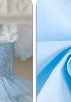 Load image into Gallery viewer, Kid little girl Snowflake Fairy Princess Dress - Fox Baby &amp; Co
