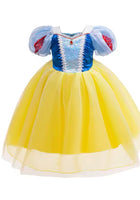 Load image into Gallery viewer, Magical Snow Luxe Princess Birthday Party Dress Costume &amp; Jewellery Set - Fox Baby &amp; Co
