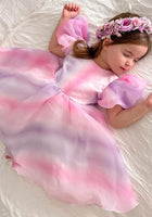 Load image into Gallery viewer, Kids little girls Cotton Candy Luxe Party Dress (pre order) - Fox Baby &amp; Co
