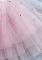 Load image into Gallery viewer, Kids little girls Ballerina Pearl Dress - Pink (limited edition) - Fox Baby &amp; Co
