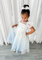 Load image into Gallery viewer, White Snow Princess Birthday Party Dress
