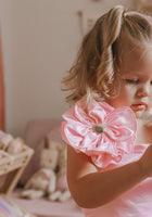 Load image into Gallery viewer, Kids little girls Talulah Flower Party Dress - Pink (pre order) - Fox Baby &amp; Co
