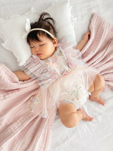 Whimsical Dreamy Butterfly Romper & Bow Headband (pre order) - Fox Baby & Co