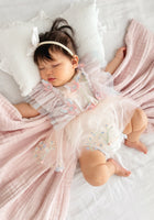 Load image into Gallery viewer, Whimsical Dreamy Butterfly Romper &amp; Bow Headband (pre order) - Fox Baby &amp; Co
