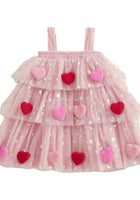 Load image into Gallery viewer, Baby Girl My Valentine Heart Tulle Dress - Pink - Fox Baby &amp; Co
