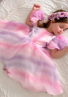 Load image into Gallery viewer, Kids little girls Cotton Candy Luxe Party Dress (pre order) - Fox Baby &amp; Co
