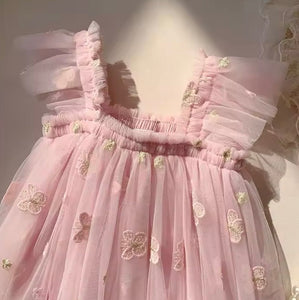 Whimsical Butterfly Fairy Tulle Birthday Dress - Fox Baby & Co