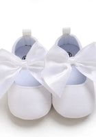 Load image into Gallery viewer, My First Baby Big Bow White Shoes - Fox Baby &amp; Co
