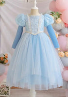 Load image into Gallery viewer, Snow Princess Birthday Long Sleeve Party Dress Costume - Fox Baby &amp; Co
