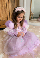 Load image into Gallery viewer, Violet Princess Birthday Long Sleeve Party Dress Costume - Fox Baby &amp; Co
