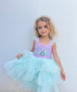 Mermaid Luxe Princess Birthday Party Dress - Fox Baby & Co