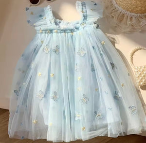 Whimsical Butterfly Fairy Tulle Birthday Dress - Fox Baby & Co