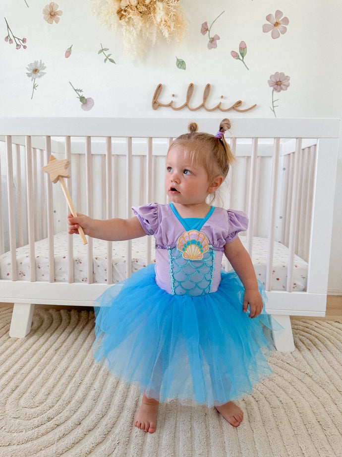 Mermaid Princess Birthday Tutu - Fox Baby & Co