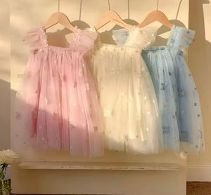 Whimsical Butterfly Fairy Tulle Birthday Dress - Fox Baby & Co