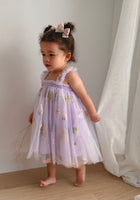 Load image into Gallery viewer, Arabella Garden Floral Tulle Birthday Dress - lilac - Fox Baby &amp; Co
