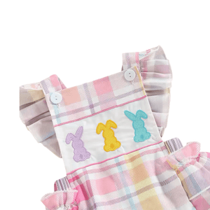 My First Easter Frill Romper & Bow (pre order) - Fox Baby & Co