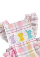 Load image into Gallery viewer, My First Easter Frill Romper &amp; Bow (pre order) - Fox Baby &amp; Co
