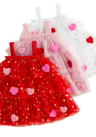 Load image into Gallery viewer, Baby Girl My Valentine Heart Tulle Dress - Pink (pre order) - Fox Baby &amp; Co
