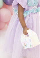 Load image into Gallery viewer, Mermaid Princess Purple Pearl Birthday Party Dress Costume - Fox Baby &amp; Co
