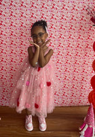 Load image into Gallery viewer, Baby Girl My Valentine Heart Tulle Dress - Pink - Fox Baby &amp; Co
