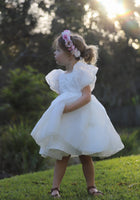 Load image into Gallery viewer, Kids little girls Bonnie Flower Girl Party Dress (pre order) - Fox Baby &amp; Co
