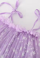 Load image into Gallery viewer, Sparkle Snow Princess Kids little Girls Tulle Dress - Purple - Fox Baby &amp; Co
