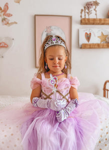 Iris Enchanted Princess Luxe Birthday Party Dress Costume - Fox Baby & Co