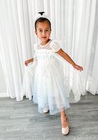 Load image into Gallery viewer, White Snow Princess Birthday Party Dress
