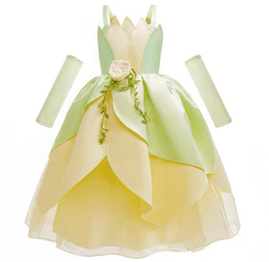 Tiana Whimsical Princess Party Dress (pre order) - Fox Baby & Co