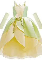 Load image into Gallery viewer, Tiana Whimsical Princess Party Dress (pre order) - Fox Baby &amp; Co
