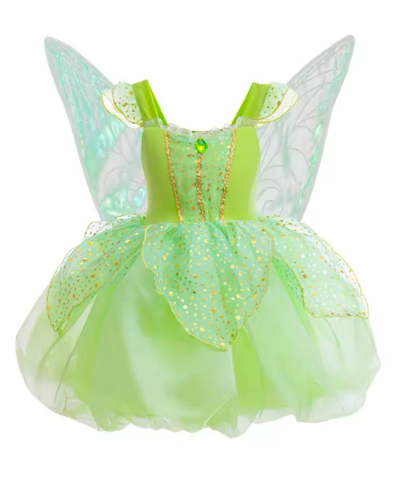 NEW Tinker Fairy Princess Dress & matching Wings - Fox Baby & Co