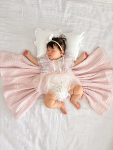 Whimsical Dreamy Butterfly Romper & Bow Headband (pre order) - Fox Baby & Co