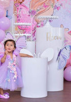 Load image into Gallery viewer, Iris Butterfly Luxe Little Girls Tulle Dress - Lilac - Fox Baby &amp; Co
