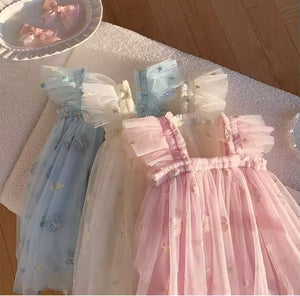 Whimsical Butterfly Fairy Tulle Birthday Dress - Fox Baby & Co