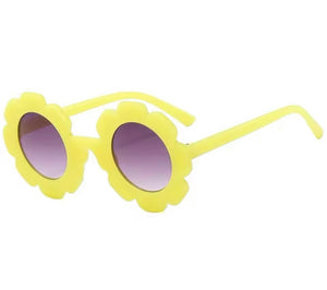 Baby Girl/ Kids Flower Sunglasses - Yellow - Fox Baby & Co