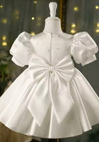 Load image into Gallery viewer, Kids little Pearl Girl Flowergirl Luxe Party Dress (pre order) - Fox Baby &amp; Co
