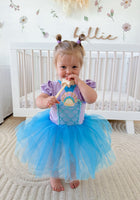 Load image into Gallery viewer, Mermaid Princess Birthday Tutu - Fox Baby &amp; Co
