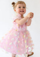 Load image into Gallery viewer, Kids girls Whimsical Butterfly Rainbow Luxe Tulle Dress (pre order) - Fox Baby &amp; Co
