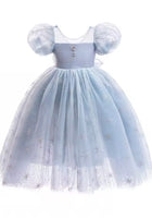 Load image into Gallery viewer, Snow Elsa Princess Birthday Party Dress Costume
