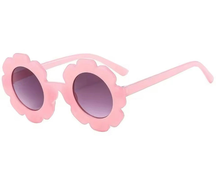 Baby Girl/ Kids Flower Sunglasses - Blush Pink - Fox Baby & Co