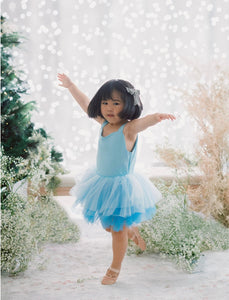 Kids little girls My First Ballerina Tutu - Blue - Fox Baby & Co