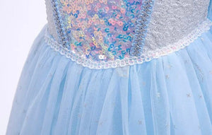 Sapphire Fairyfloss Princess Birthday Party Dress with cape - Fox Baby & Co