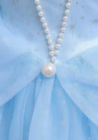 Load image into Gallery viewer, Blue Wonderland Princess Birthday Long Sleeve Party Dress Costume - Fox Baby &amp; Co
