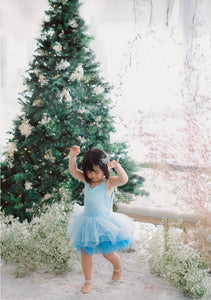 Kids little girls My First Ballerina Tutu - Blue - Fox Baby & Co