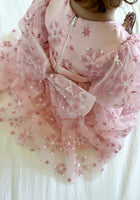 Load image into Gallery viewer, Kids girls Winter Wonderland Party Tulle Dress - Rose (Pre order) - Fox Baby &amp; Co
