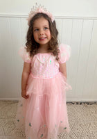 Load image into Gallery viewer, Aurora Pink Princess Birthday Party Dress Costume (Limited Edition) - Fox Baby &amp; Co
